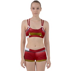 Germany Flag Europe Country Perfect Fit Gym Set by Sapixe