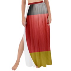 Germany Flag Europe Country Maxi Chiffon Tie-up Sarong by Sapixe