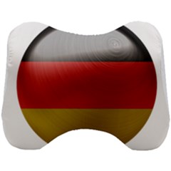 Germany Flag Europe Country Head Support Cushion by Sapixe