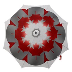 Canada Flag Country Symbol Nation Hook Handle Umbrellas (small) by Sapixe