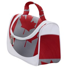 Canada Flag Country Symbol Nation Satchel Handbag by Sapixe