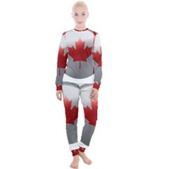 Canada Flag Country Symbol Nation Women s Lounge Set by Sapixe