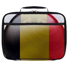 Belgium Flag Country Europe Full Print Lunch Bag by Sapixe