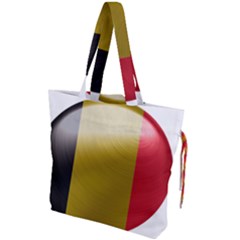 Belgium Flag Country Europe Drawstring Tote Bag by Sapixe