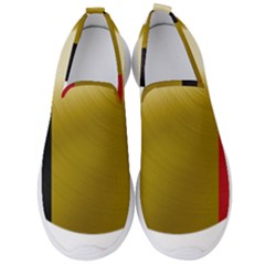 Belgium Flag Country Europe Men s Slip On Sneakers by Sapixe