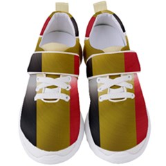 Belgium Flag Country Europe Women s Velcro Strap Shoes by Sapixe