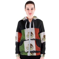 Flag Mexico Country National Women s Zipper Hoodie by Sapixe