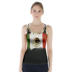 Flag Mexico Country National Racer Back Sports Top by Sapixe