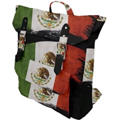 Flag Mexico Country National Buckle Up Backpack by Sapixe