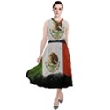 Flag Mexico Country National Round Neck Boho Dress View1