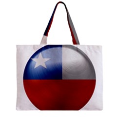 Chile Flag Country Chilean Zipper Mini Tote Bag by Sapixe