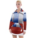 Chile Flag Country Chilean Women s Long Sleeve Casual Dress View1