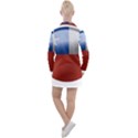 Chile Flag Country Chilean Women s Long Sleeve Casual Dress View2