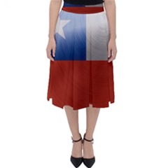 Chile Flag Country Chilean Classic Midi Skirt by Sapixe