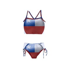 Chile Flag Country Chilean Girls  Tankini Swimsuit by Sapixe