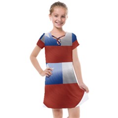 Chile Flag Country Chilean Kids  Cross Web Dress