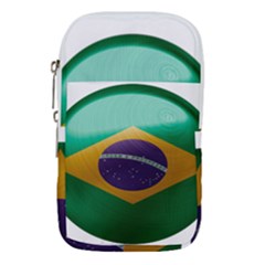 Brazil Flag Country Symbol Waist Pouch (large)