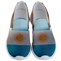 Argentina Flag Country Nation Men s Lightweight Slip Ons by Sapixe