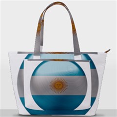 Argentina Flag Country Nation Back Pocket Shoulder Bag 