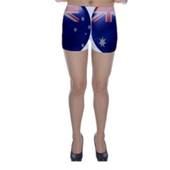 Australia Flag Country National Skinny Shorts by Sapixe