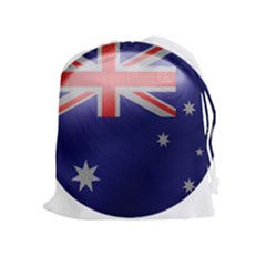 Australia Flag Country National Drawstring Pouch (xl)