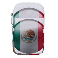 Mexico Flag Country National Waist Pouch (small) by Sapixe