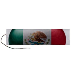 Mexico Flag Country National Roll Up Canvas Pencil Holder (l) by Sapixe