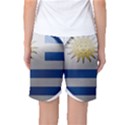 Uruguay Flag Country Symbol Nation Women s Basketball Shorts View2