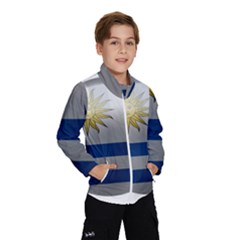 Uruguay Flag Country Symbol Nation Kids  Windbreaker