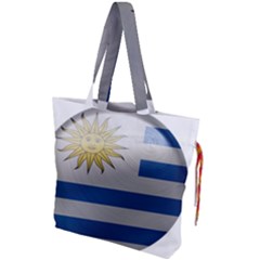 Uruguay Flag Country Symbol Nation Drawstring Tote Bag by Sapixe