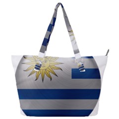 Uruguay Flag Country Symbol Nation Full Print Shoulder Bag by Sapixe