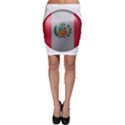 Peru Flag Country Symbol Nation Bodycon Skirt View1