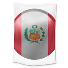 Peru Flag Country Symbol Nation Large Tapestry