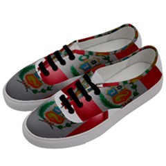 Peru Flag Country Symbol Nation Men s Classic Low Top Sneakers by Sapixe