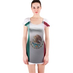 Flag Home Country National Symbol Short Sleeve Bodycon Dress by Sapixe