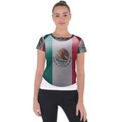 Flag Home Country National Symbol Short Sleeve Sports Top  by Sapixe