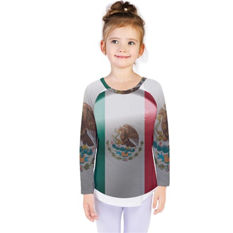 Flag Home Country National Symbol Kids  Long Sleeve Tee by Sapixe