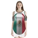 Flag Home Country National Symbol Shoulder Cutout Velvet One Piece View1