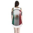 Flag Home Country National Symbol Shoulder Cutout Velvet One Piece View2