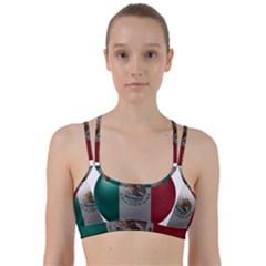 Flag Home Country National Symbol Line Them Up Sports Bra by Sapixe