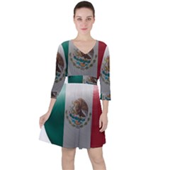 Flag Home Country National Symbol Ruffle Dress by Sapixe