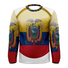 Ecuador Flag Ecuadorian Country Men s Long Sleeve Tee