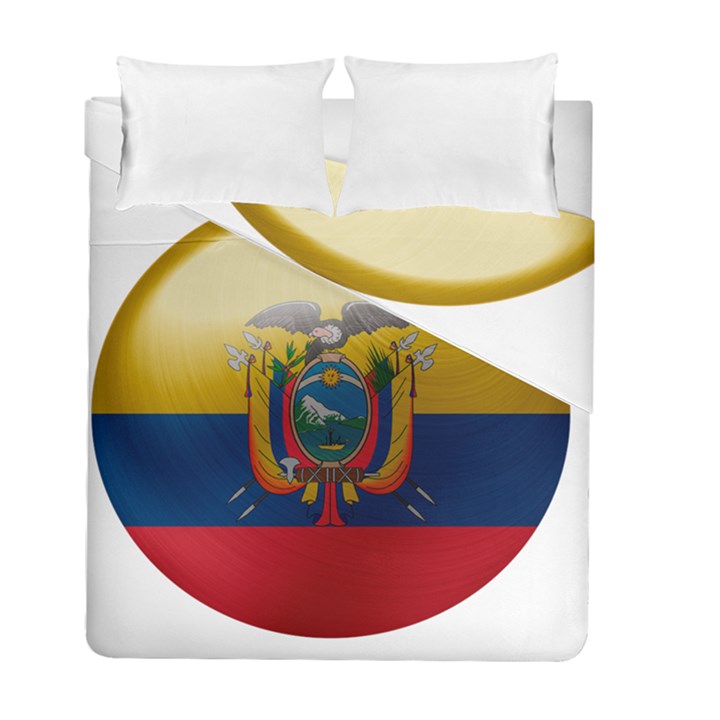 Ecuador Flag Ecuadorian Country Duvet Cover Double Side (Full/ Double Size)