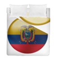 Ecuador Flag Ecuadorian Country Duvet Cover Double Side (Full/ Double Size) View2