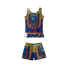 Ecuador Flag Ecuadorian Country Kids  Boyleg Swimsuit by Sapixe