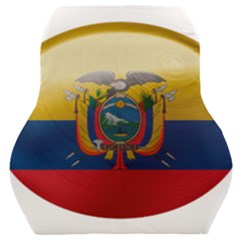 Ecuador Flag Ecuadorian Country Car Seat Back Cushion  by Sapixe