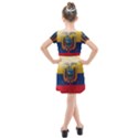 Ecuador Flag Ecuadorian Country Kids  Cross Web Dress View2