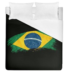 Flag Brazil Country Symbol Duvet Cover (queen Size)