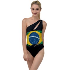 Flag Brazil Country Symbol To One Side Swimsuit by Sapixe