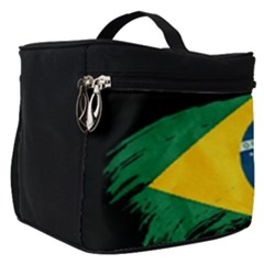 Flag Brazil Country Symbol Make Up Travel Bag (small)